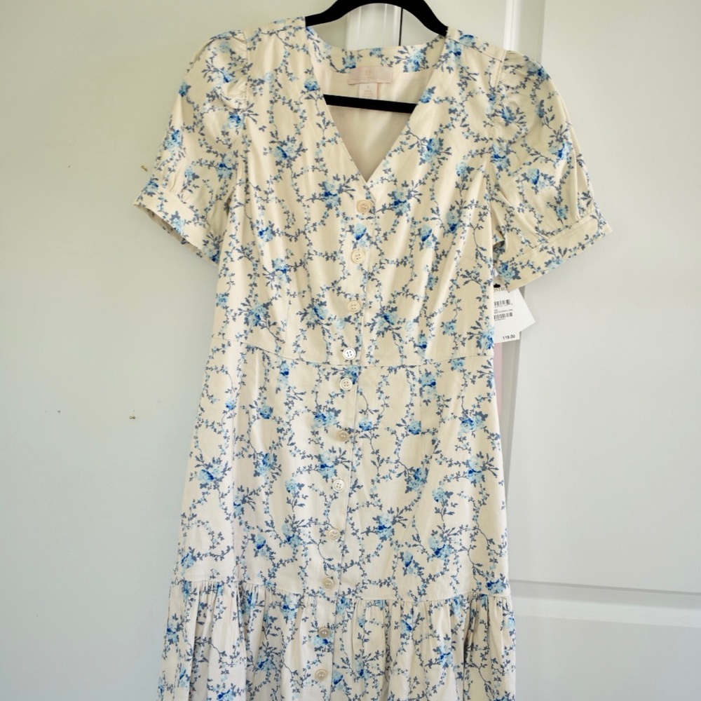 NWT Rachel Parcell Floral Dress- size SMALL